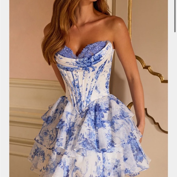 sweet 16 dresses dark blue Sherri Hill 57652 Dress | Sherri Hill Dresses main image 0